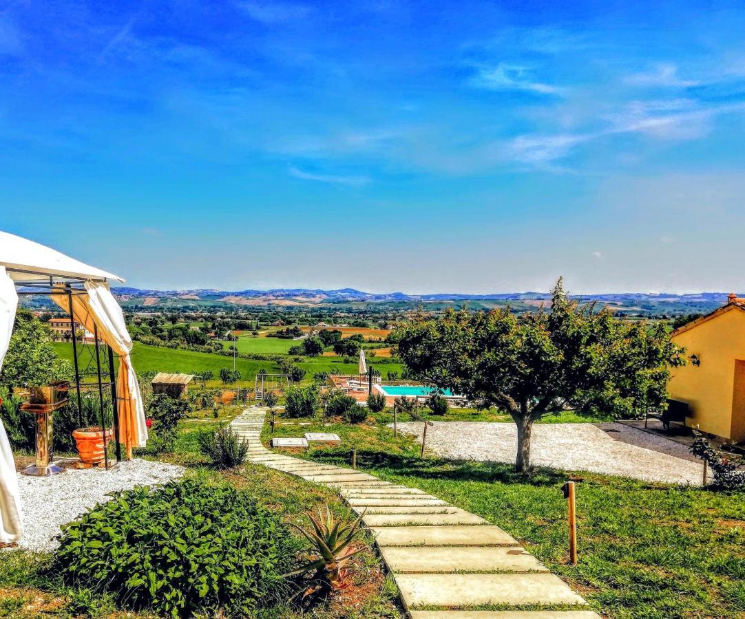 Agriturismo Rosa Antica Monte San Vito エクステリア 写真