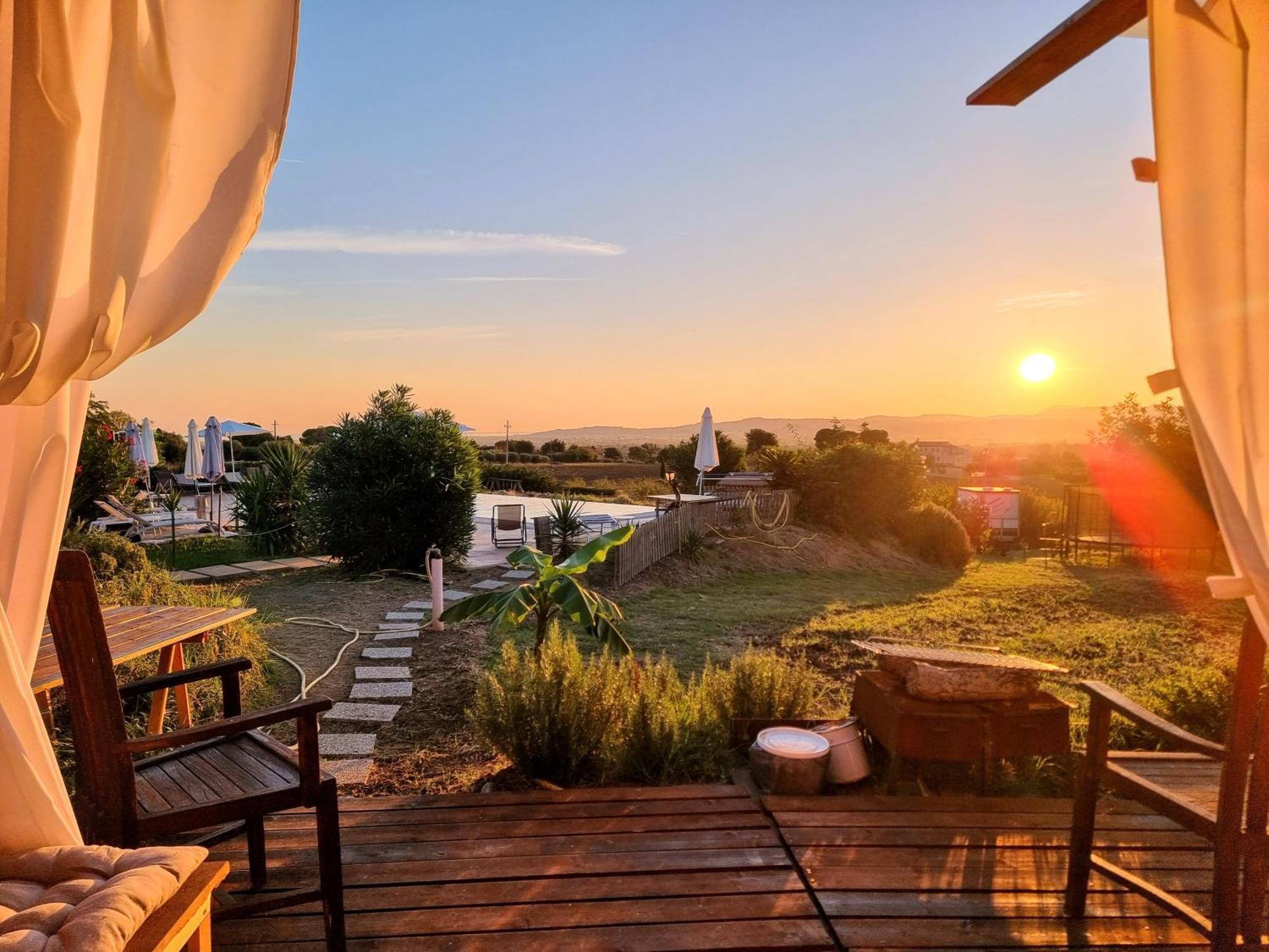 Agriturismo Rosa Antica Monte San Vito エクステリア 写真