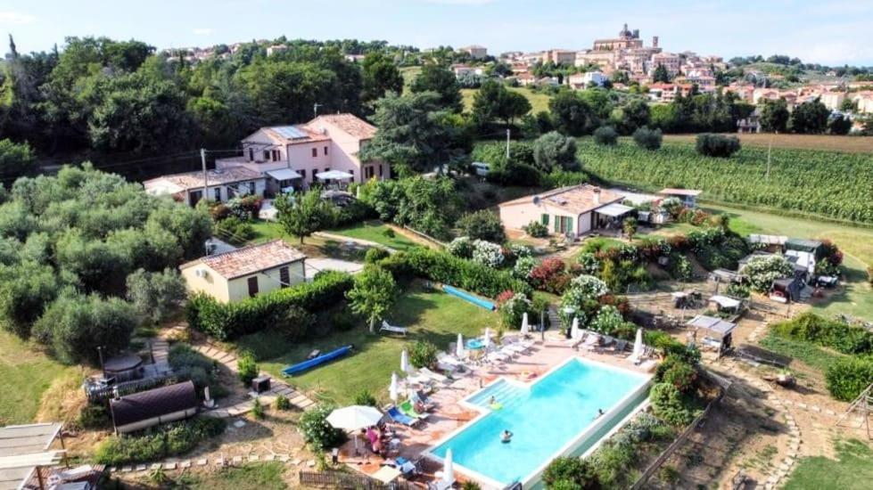 Agriturismo Rosa Antica Monte San Vito エクステリア 写真