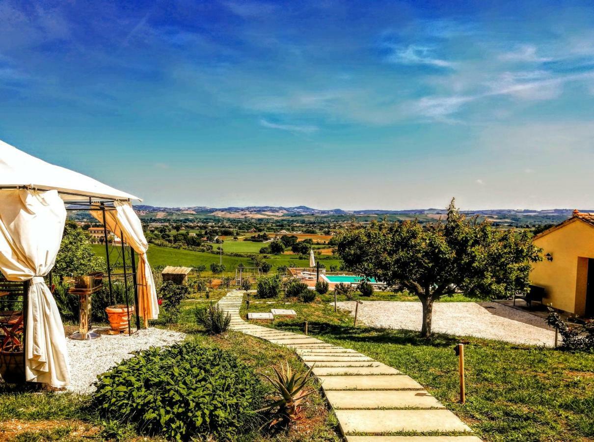 Agriturismo Rosa Antica Monte San Vito エクステリア 写真